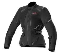 Alpinestars Chaqueta de moto Stella Andes Air Drystar para mujer impermeable Negro S