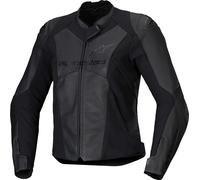 Alpinestars Stella Faster V3, chaqueta de cuero mujer 38 female Negro/Negro