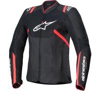 Chaqueta Alpinestars Stella T-SPS Air v2 para mujer en Negro, Blanco, Rosa fluorescente L