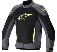 Chaqueta Alpinestars T-SP X SuperAir Tar Grey / Black / Yellow Fluo M