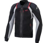 Chaqueta Alpinestars Troop-Air Pro Negro-gris-rojo brillo M