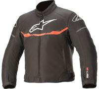Chaqueta Alpinestars Youth T-SP S Waterproof Negro y rojo fluor 130