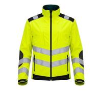 Chaqueta Alta Visibilidad Softshell Talla S. Chaqueta Trabajo Alta Visibilidad Con Banda Reflectora