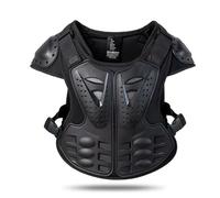 Chaqueta Armadura VTT Juventud Niños Ajustable Transpirable Antichoque Moto Protección Cuerpo Completo Motocross Espalda Pecho Ciclismo