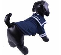Chaqueta azul y cálida de algodón para perros "Best Sailor"