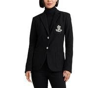 Chaqueta blazer de corte recto ANFISA Mujer Talla XS. Color Negro