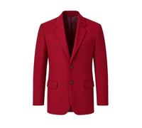 Chaqueta blazer roja para hombre | Un abrigo muy Jonas para fiesta de Navidad, boda, evento formal inteligente, Blazer rojo de Navidad, M