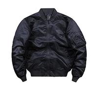 Chaqueta Bomber Hombre: Chaqueta Beisbol Cuello Alto Cremallera Biker Negra Bomber Fina Aviador Bombers Militar Chaqueta Bomber Algodón Senderismo Chaqueta Entretiempo Cazadora Universitaria Clásica