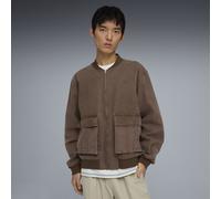 Chaqueta bómber PUMA.NOW para hombre, Ropa, Marrón, L