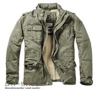 Brandit Britannia Chaqueta de Invierno Forrada de Algodón S-5XL Feldjacke