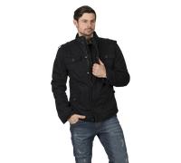 Brandit Chaqueta Britannia Winter, negra, talla M para hombre