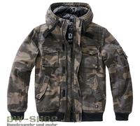 CHAQUETA BRANDIT BRONX EJÉRCITO OUTDOOR CHAQUETA DE INVIERNO FORRADA CAPUCHA ...