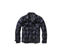 Brandit Lumber Jacket, color: black/grey, size: XL