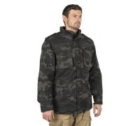 Brandit M65 Campo Gigante Chaqueta Hombres Ejército Capa Vintage Forro Caliente
