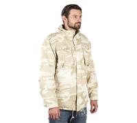 Brandit Hombres Chaqueta de entretiempo 'Giant' arena / beige oscuro / beige, Talla 5XL, 4835469