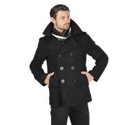 Chaqueta Brandit Pea Coat NegroXL Negro