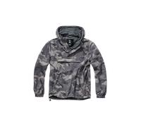 Brandit Summer Windbreaker, color: grey camo, size: S