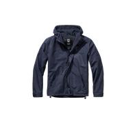 Brandit Windbreaker Frontzip Chaqueta, azul, tamaño L para Hombres