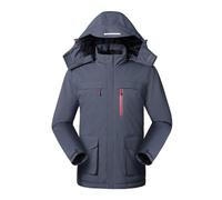 Chaqueta Calefactable Hombre con 3 Temperaturas & 8 Zonas Jacket Ideal L-8XL(Gray,L)