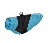 Chaqueta Cálida para Perro con Diseño De Cremallera con Anilla En D, Abrigo De Nieve Suave Y Cómodo A Prueba De Viento para Yorkshire Terrier Schnauzer Shiba Inu,Azul,l