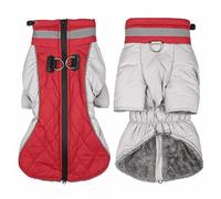 Chaqueta Cálida Y Gruesa para Perros De Otoño E Invierno, Resistente Al Viento, Impermeable, Reflectante, Cálida, para Mascotas, Labrador, Pastor Alemán, Bulldog Francés, Chaqueta con Cremal