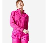 Chaqueta Capucha Fitness Cardio Mujer Rosa 44