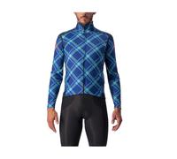 Chaqueta Castelli Perfetto Ros Cuadros Azul, Talla XL