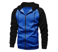 Chaqueta casual de invierno con capucha y bolsillo para hombre, con estampado de bolsillo, ropa deportiva Picture2, color 3XL