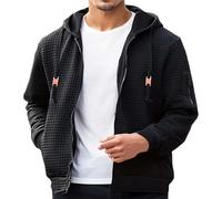 Chaqueta casual para hombre, abrigo cálido de otoño para hombre, otoño e invierno, casual, sólido, deportivo, con botones, chaqueta voladora, ropa de béisbol, abrigo para exteriores, senderismo