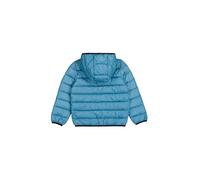 Champion Legacy Outdoor B (306868) - Chaqueta con capucha WR Light Cirè 40gr Small Script Logo, Azul turquesa (CBU), 9-10 años (M) Unisex - Niños FW24