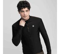 Chaqueta ciclismo softshell hombre Siroko J1 Furkapass negro L