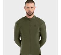 Chaqueta ciclismo softshell hombre Siroko J1 Khangai verde L