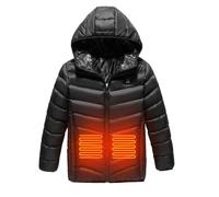 Chaqueta con calefacción eléctrica para niñas y niños, Chaqueta con calefacción eléctrica Inteligente y cálida para Invierno, Prendas de Vestir [batería no incluida] Overol Hombre De Trabajo