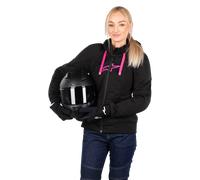 Chaqueta con capucha Alpinestars Stella Chrome Sport Negro/RosaXXL Negro,Rosa