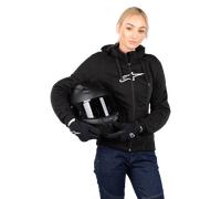 Chaqueta con capucha Alpinestars Stella Chrome Sport Negra S