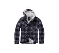 Brandit Lumber Chaqueta, negro-gris, tamaño XL para Hombres