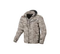 Chaqueta con capucha de Moto de Moto Macna District BeigeM Beige