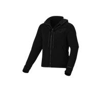 Macna District Chaqueta textil de moto para mujer, negro, tamaño M