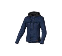 Chaqueta con capucha de Moto para Mujer Macna Inland Azul/MarrónXL Azul,Marrón