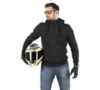 Chaqueta con capucha de Moto Richa Titan Core NegroS Negro