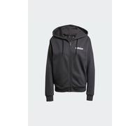 ADIDAS SPORTSWEAR Sudadera con cremallera deportiva 'Essentials' negro / blanco LxTallas normales negro / blanco