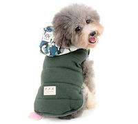 Chaqueta con capucha for perros pequeños, abrigo de invierno for niño, ropa de lana for chihuahua, camuflaje, chaleco acolchado de algodón for mascotas, disfraces con capucha for clima frío, ropa cáli