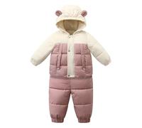 Chaqueta con Capucha Gruesa de Invierno para niños y niñas, Traje de Nieve para niños pequeños, Mono cálido a de, Ropa de Abrigo para la nieve26