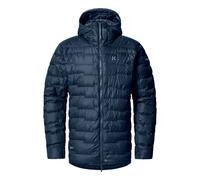 Chaqueta con capucha HAGLOFS ROC Flash Down para hombre (Tarn Blue)