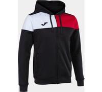 Joma Chaqueta con capucha crew v negro rojo blanco