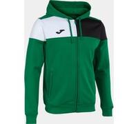 Chaqueta de fútbol joma con capucha crew v hombre/niño verde negr XL
