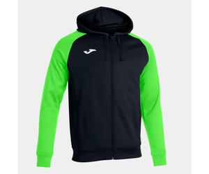 Chaqueta con Capucha Hombre Joma Academy IV 101967 Confortable - Talla: 6XS, Color: Negro Verde Fluor