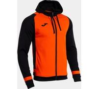 Chaqueta con capucha hombre lider naranja negro 3XL