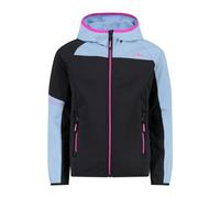 CMP Chaqueta de forro polar elástico con capucha fija unisex para niños y jóvenes