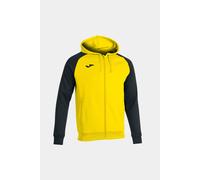 Joma Academy IV Sudadera con Capucha, Hombre, Amarillo-Negro, XL